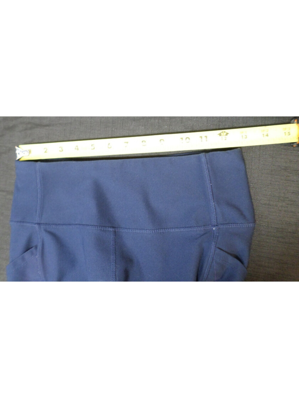EUC DESIGNER MONDETTA PERFORMANCE LUXURY POLY BLEND BLUE LEGGINGS WOMEN'S SMALL - Picture 14 of 16